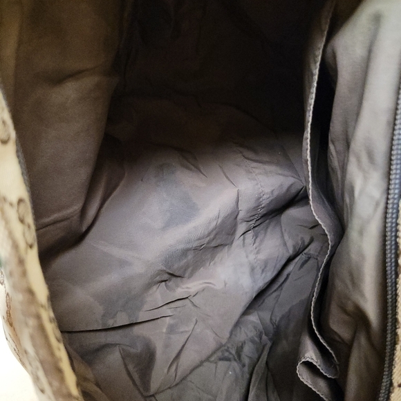 🔹️ GUCCI🔹️ Vintage sherry line large tote bag ✨️ - Picture 14 of 17